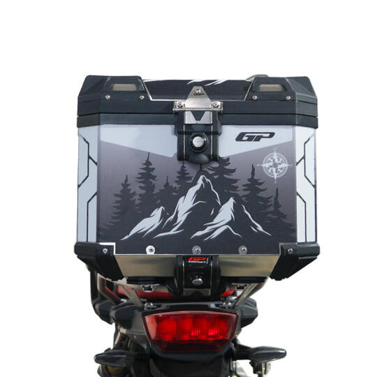 GP Kompozit DSN05 37 lt Alüminyum Motosiklet Çanta Uyumlu Sticker - 4