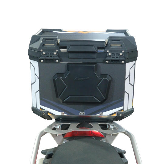GP Kompozit DSN07 Universal 37 lt Desenli Alüminyum Motosiklet Çantası - 4