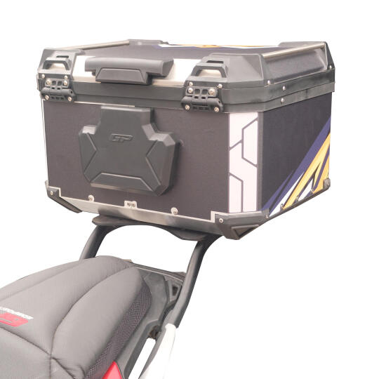 GP Kompozit DSN07 Universal 45 lt Desenli Alüminyum Motosiklet Çantası - 4