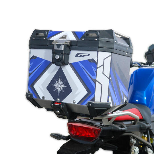 GP Kompozit DSN08 37 lt Alüminyum Motosiklet Çanta Uyumlu Sticker - 4