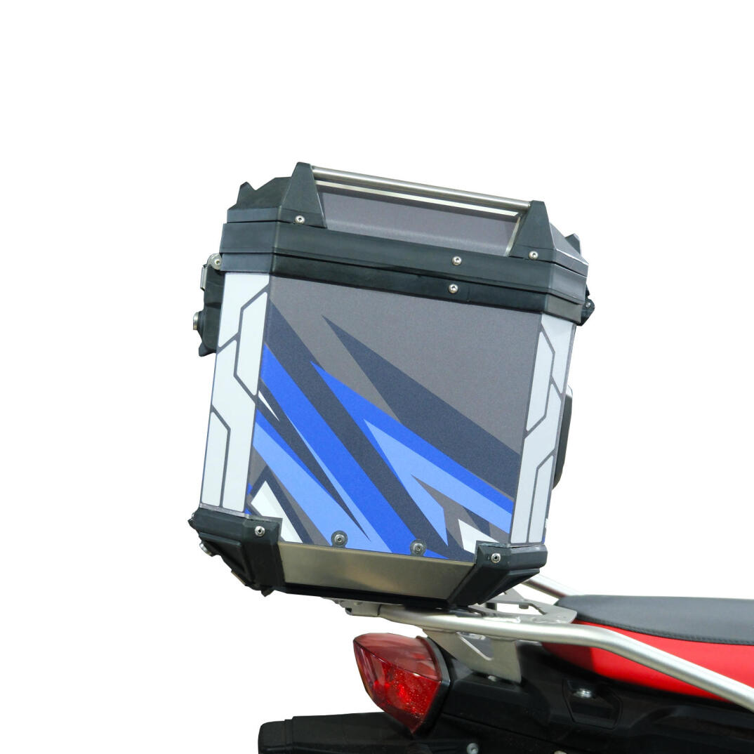 GP Kompozit DSN08 37 lt Alüminyum Motosiklet Çanta Uyumlu Sticker - 5