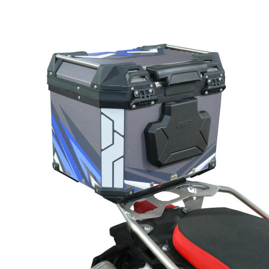 GP Kompozit DSN08 37 lt Alüminyum Motosiklet Çanta Uyumlu Sticker - 6