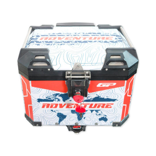 GP Kompozit DSN09 37 lt Alüminyum Motosiklet Çanta Uyumlu Sticker (1)
