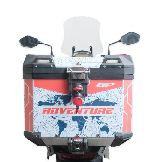 GP Kompozit DSN09 37 lt Alüminyum Motosiklet Çanta Uyumlu Sticker - 3