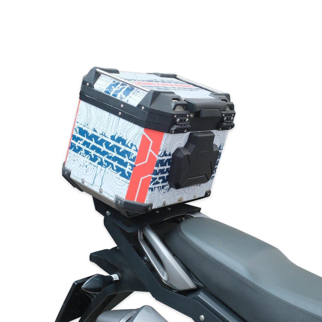 GP Kompozit DSN09 37 lt Alüminyum Motosiklet Çanta Uyumlu Sticker - 4