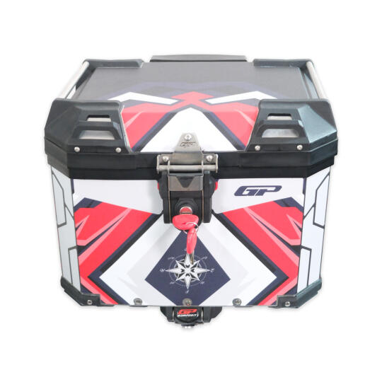 GP Kompozit DSN10 37 lt Alüminyum Motosiklet Çanta Uyumlu Sticker (1)