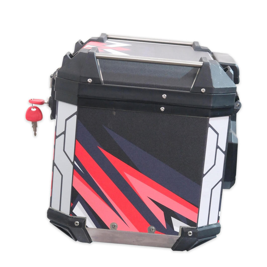 GP Kompozit DSN10 37 lt Alüminyum Motosiklet Çanta Uyumlu Sticker - 5