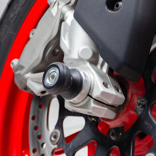 GP Kompozit Ducati Multistrada V2 2022-2023 Uyumlu Uyumlu Aks Koruma Takozu Seti Siyah (1)