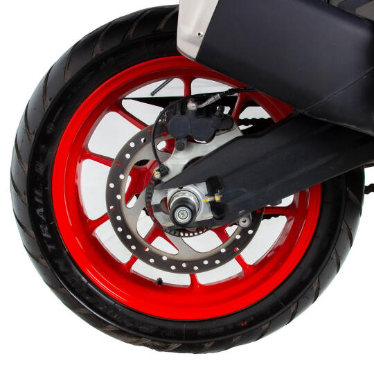 GP Kompozit Ducati Multistrada V2 2022-2023 Uyumlu Uyumlu Aks Koruma Takozu Seti Siyah - 6