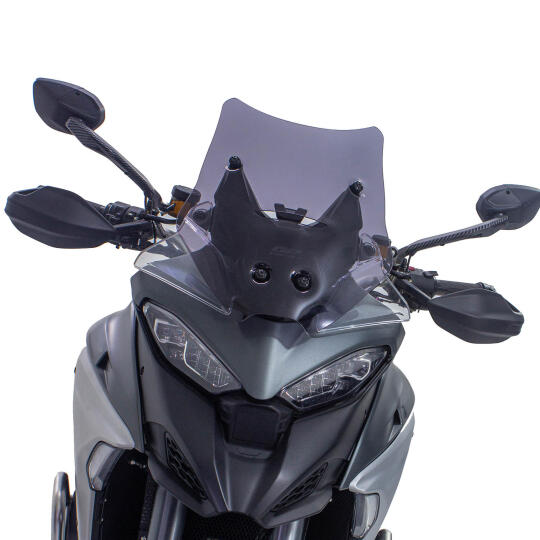 GP Kompozit Ducati Multistrada V4 2021-2023 Uyumlu Ön Cam Füme - 3