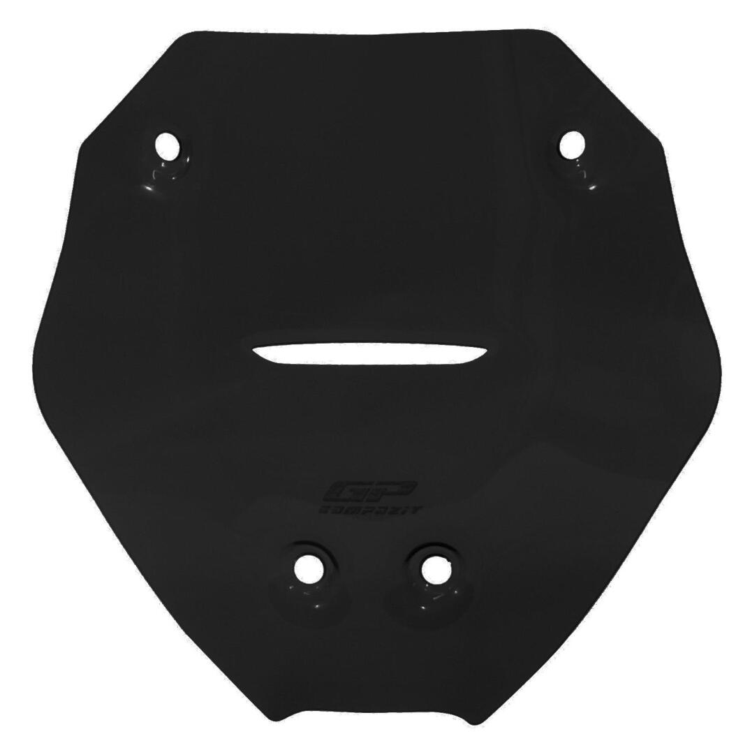 GP Kompozit Ducati Multistrada V4 2021-2023 Uyumlu Spor Ön Cam Siyah - 1