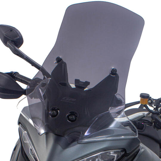 GP Kompozit Ducati Multistrada V4 2021-2023 Uyumlu Tur Camı Füme (1)
