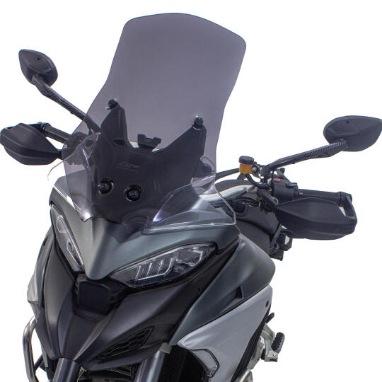 GP Kompozit Ducati Multistrada V4 2021-2023 Uyumlu Tur Camı Füme - 3