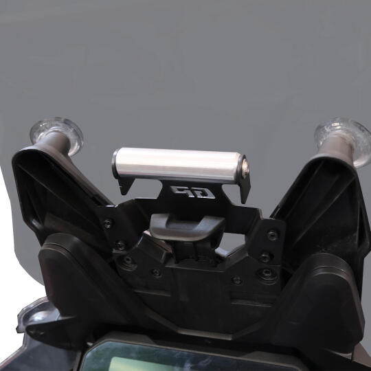 GP Kompozit Ducati Multistrada V4 / V4S 2021-2024 Uyumlu Telefon / Navigasyon Tutucu Siyah (1)