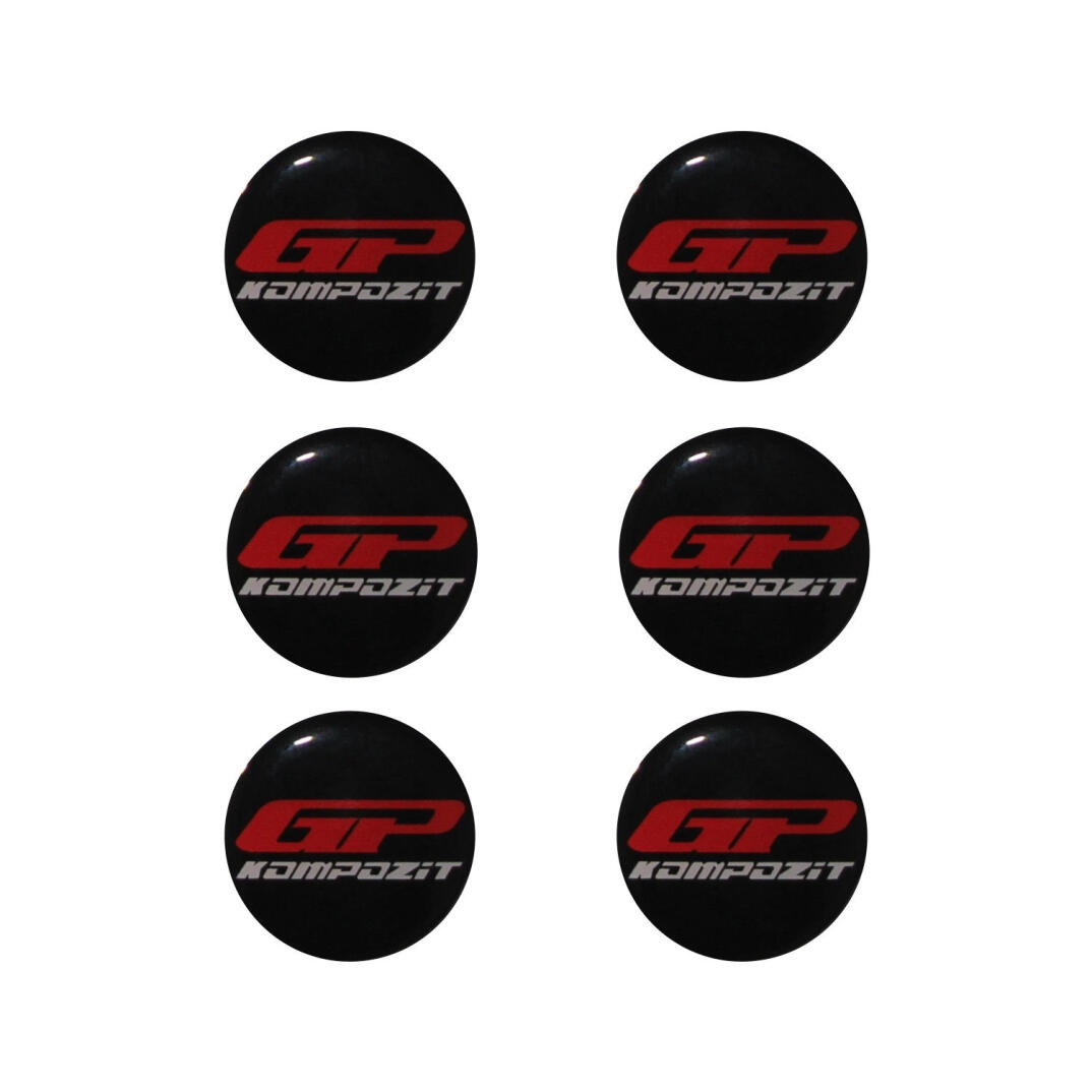 GP Kompozit Egzoz Takoz Damla Etiket Sticker 6 Adet - Yedek Parça - 1