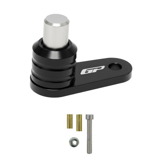 GP Kompozit FRN001 Universal Motosiklet El Freni Kilidi Siyah-Gri - 4