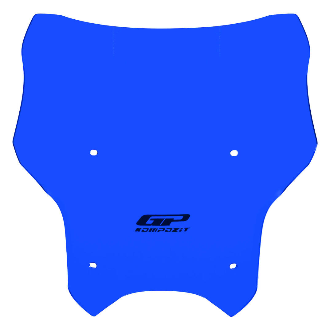 GP Kompozit Hero X-Pulse 200 2020-2024 Uyumlu Ön Cam Mavi - 2