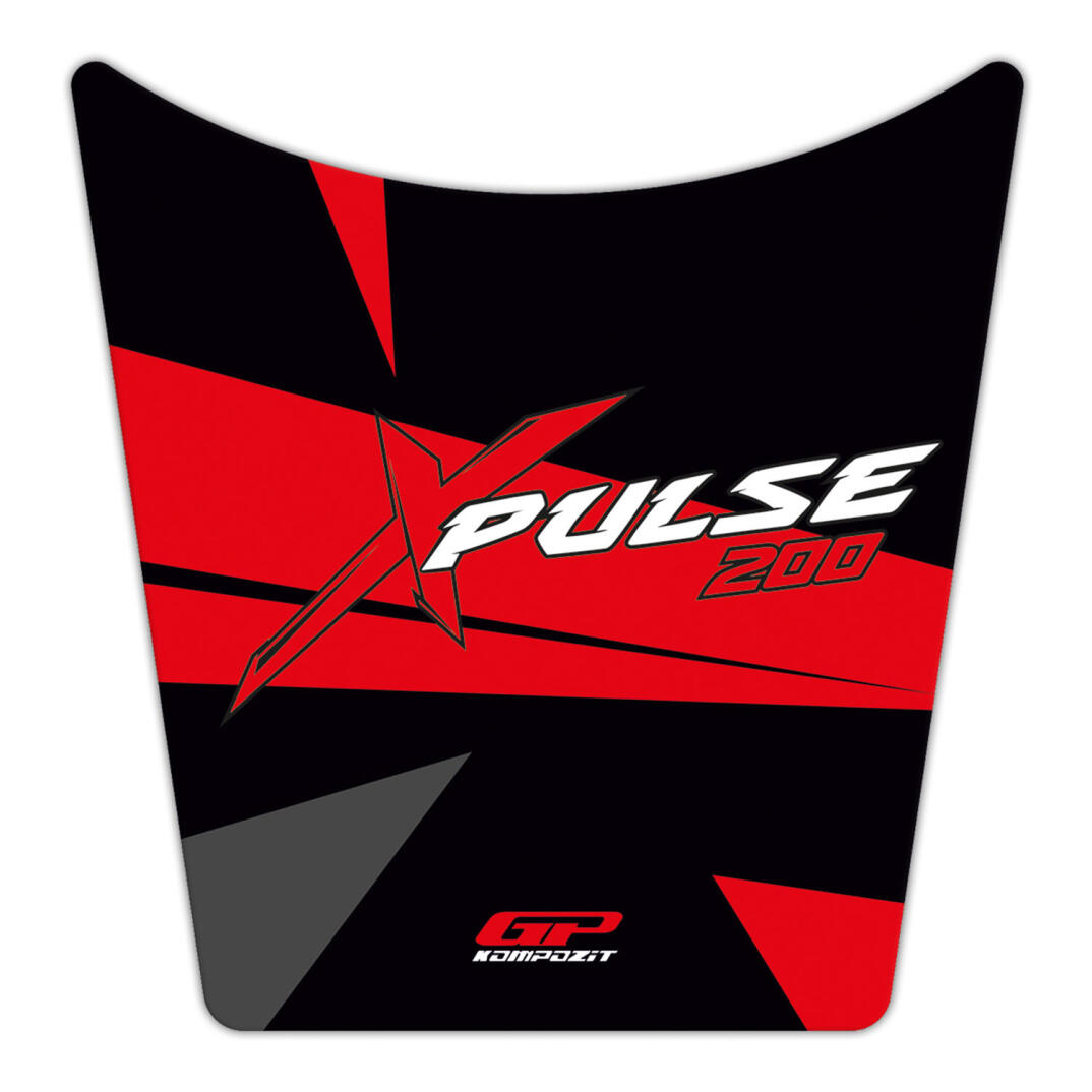 GP Kompozit Hero X-Pulse 200 2020-2024 Uyumlu Tank Pad Kırmızı - 1