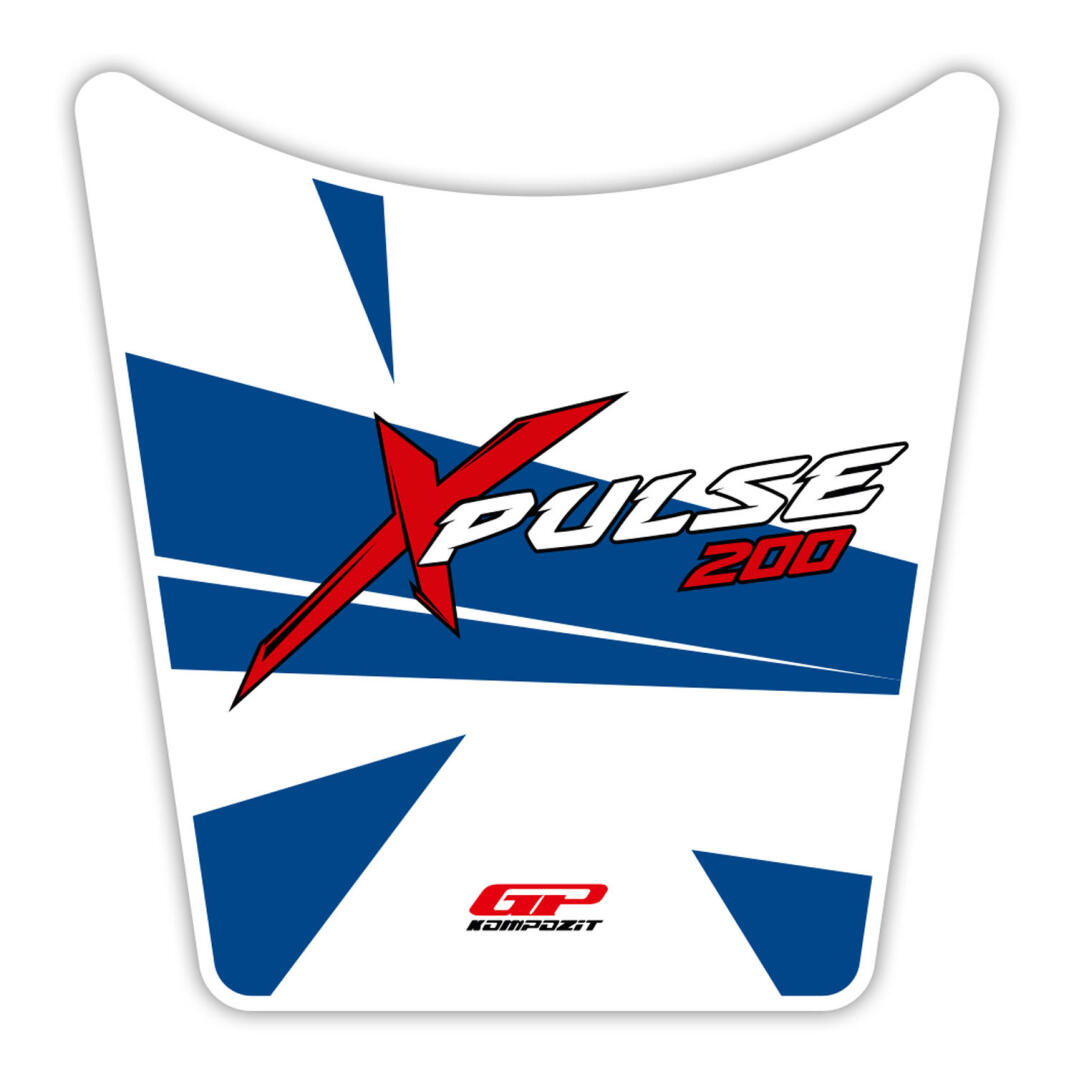 GP Kompozit Hero X-Pulse 200 2020-2024 Uyumlu Tank Pad Mavi - 1