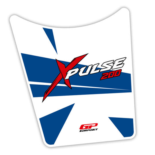 GP Kompozit Hero X-Pulse 200 2020-2024 Uyumlu Tank Pad Mavi - 7