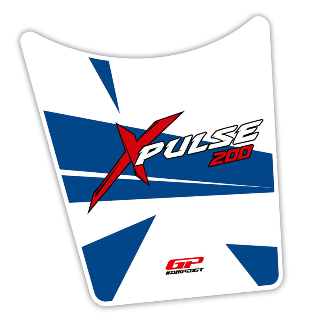 GP Kompozit Hero X-Pulse 200 2020-2024 Uyumlu Tank Pad Mavi - 7