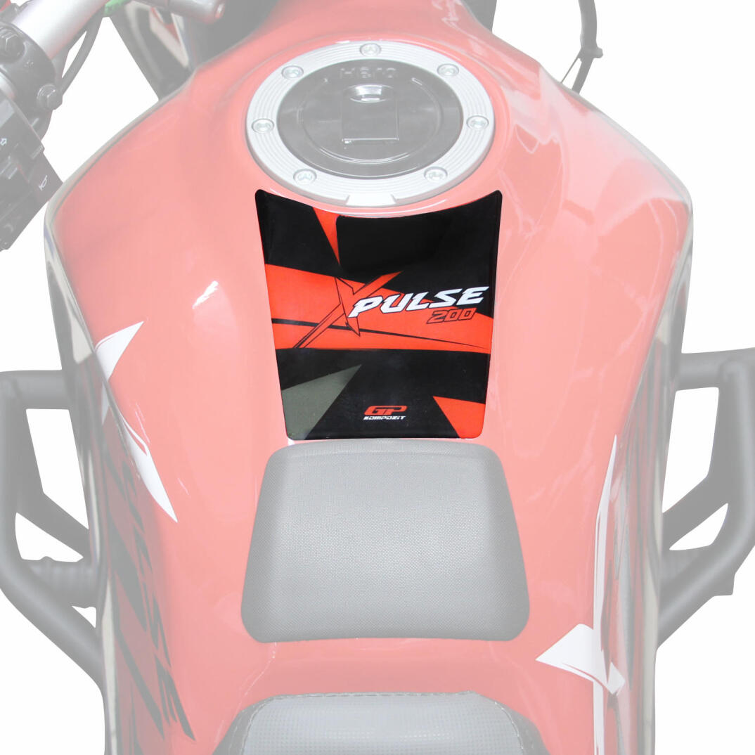 GP Kompozit Hero X-Pulse 200 2020-2024 Uyumlu Tank Pad Yeşil - 3