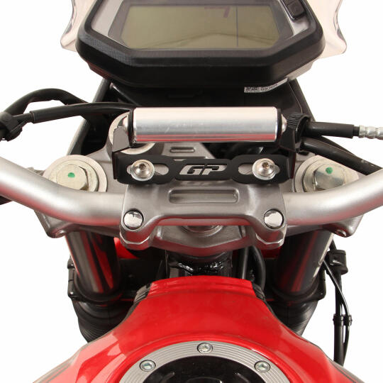 GP Kompozit Hero X-Pulse 200 2020-2024 Uyumlu Telefon / Navigasyon Tutucu Siyah (1)