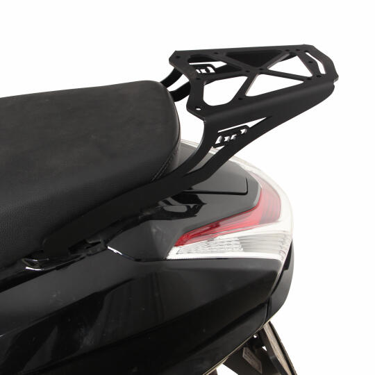 GP Kompozit Honda Activa 2023-2024 Uyumlu Arka Çanta Demiri Siyah - 4