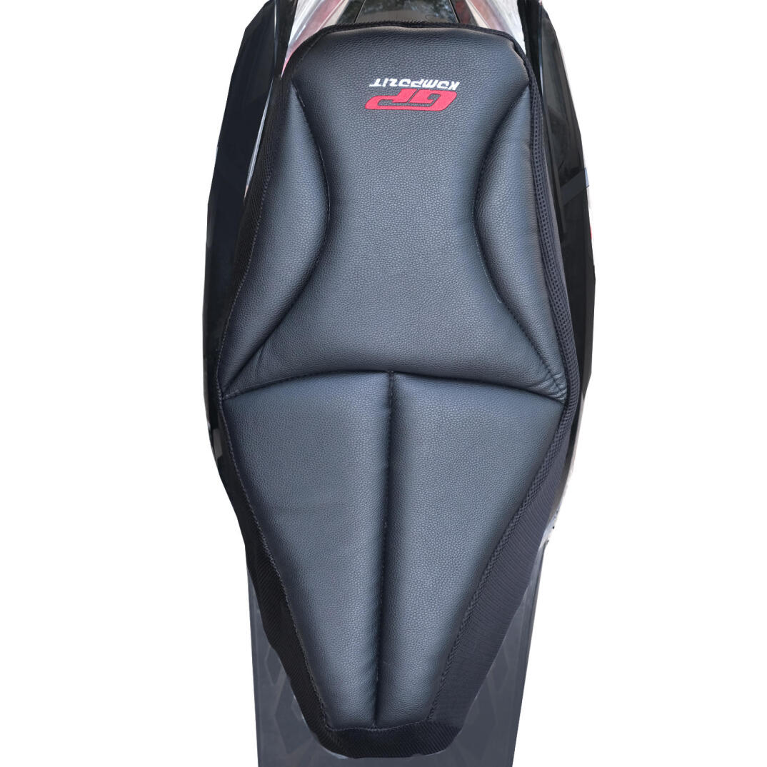 GP Kompozit Honda Activa 2023-2024 Uyumlu Fileli Motosiklet Konfor Sele Kılıfı Siyah - 3