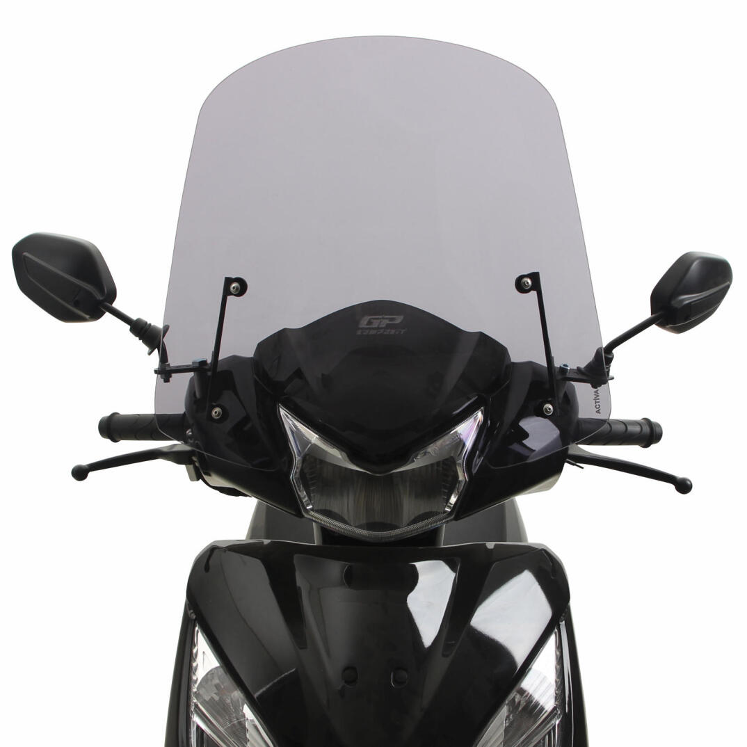 GP Kompozit Honda Activa 2023-2024 Uyumlu Kısa Ön Cam Şeffaf - 2