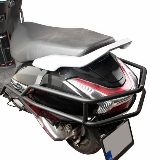 GP Kompozit Honda Activa 2023-2024 Uyumlu Motor Koruma Demiri Siyah - 4