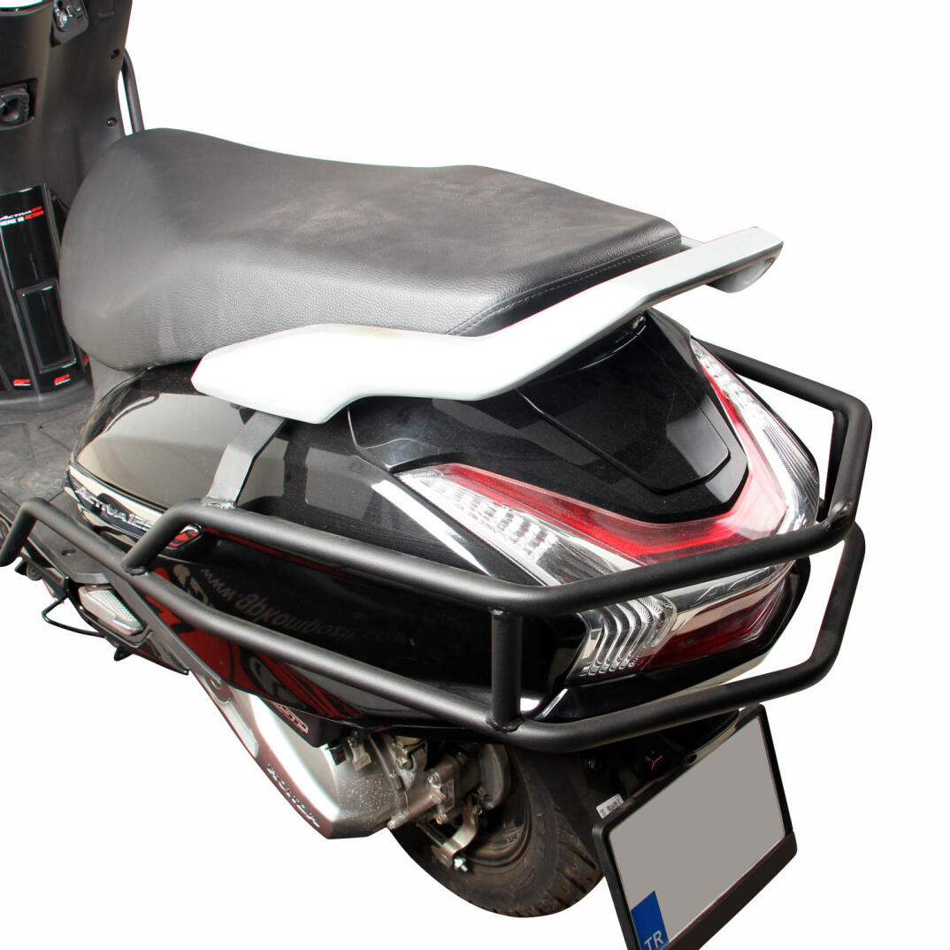 GP Kompozit Honda Activa 2023-2024 Uyumlu Motor Koruma Demiri Siyah - 4
