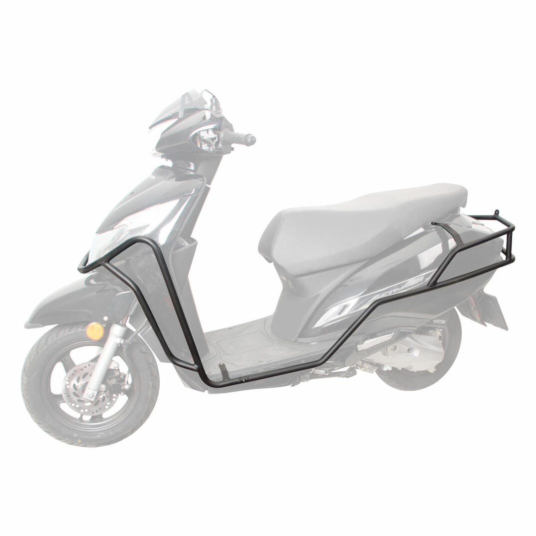 GP Kompozit Honda Activa 2023-2024 Uyumlu Motor Koruma Demiri Siyah - 5