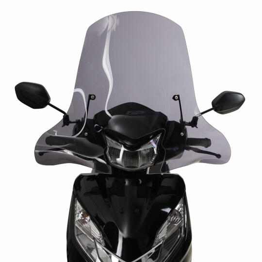 GP Kompozit Honda Activa 2023-2024 Uyumlu Ön Cam Füme (1)