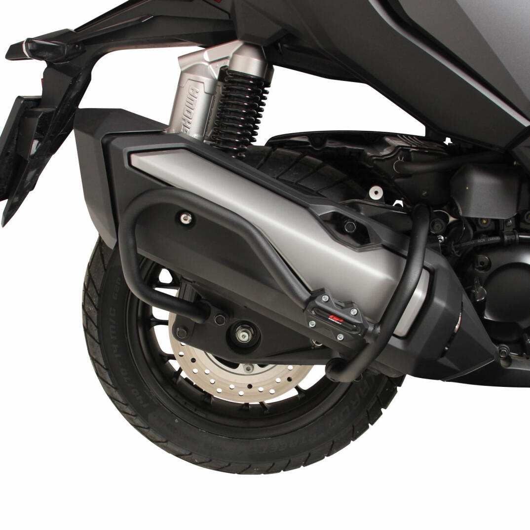 GP Kompozit Honda ADV 350 2023-2024 Uyumlu Egzoz Koruma Demiri Siyah - 2