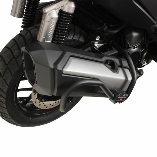 GP Kompozit Honda ADV 350 2023-2024 Uyumlu Egzoz Koruma Demiri Siyah - 3