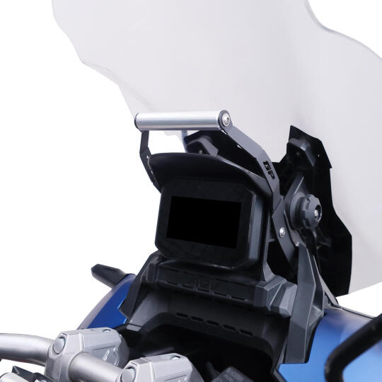 GP Kompozit Honda ADV 350 2023-2024 Uyumlu Telefon / Navigasyon Tutucu Cam Tipi Siyah - 3