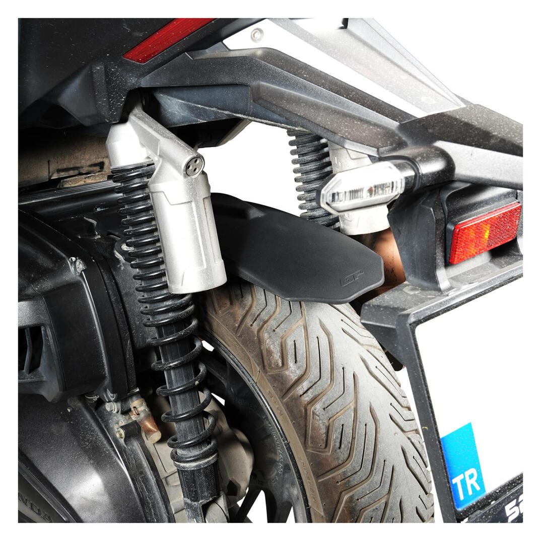 GP Kompozit Honda ADV 350 2023-2026 Uyumlu Arka Çamurluk Siyah - 3