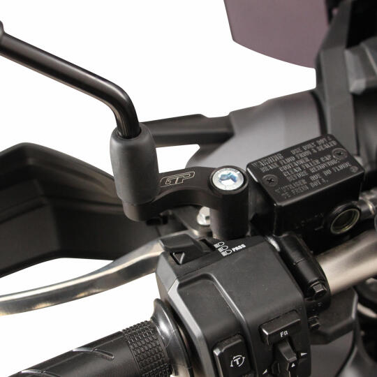 GP Kompozit Honda ADV 350 2023-2026 Uyumlu Ayna Genişletme Siyah (1)