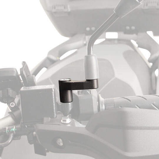 GP Kompozit Honda ADV 350 2023-2026 Uyumlu Ayna Genişletme Siyah - 6