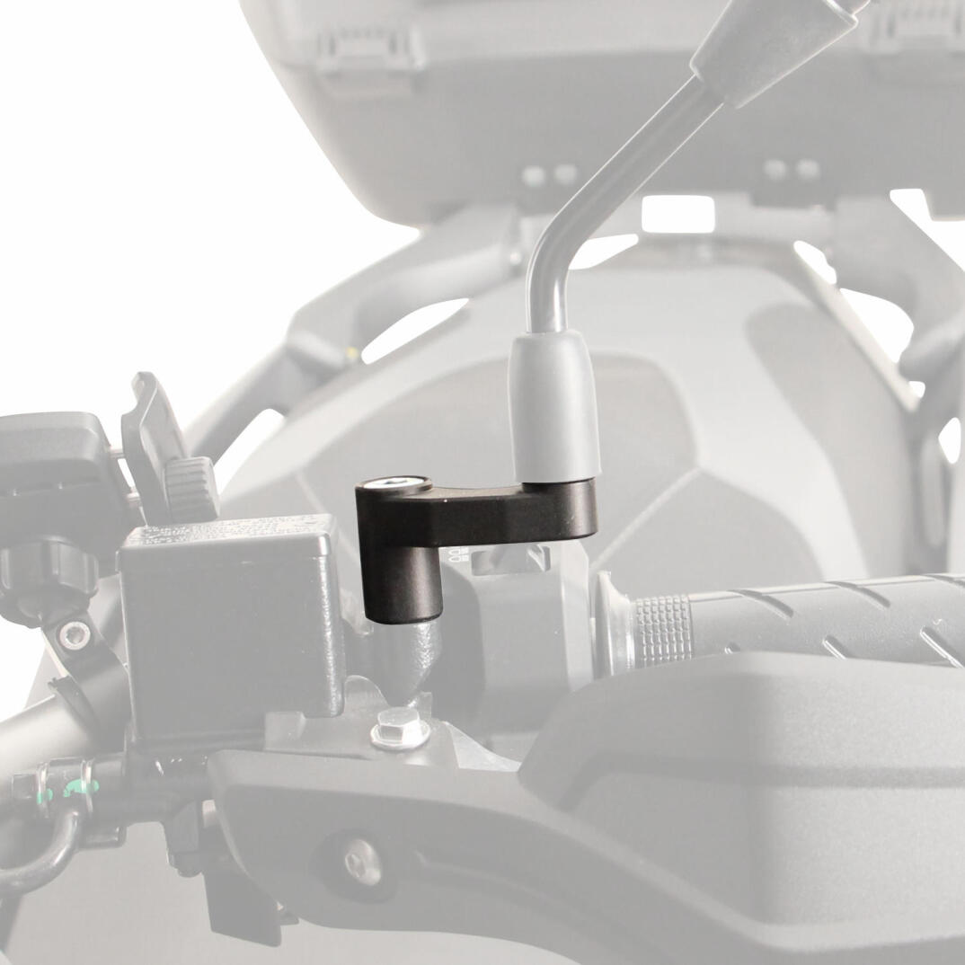 GP Kompozit Honda ADV 350 2023-2026 Uyumlu Ayna Genişletme Siyah - 6