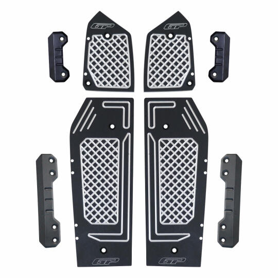 GP Kompozit Honda ADV 350 2023-2026 Uyumlu Basamak Alüminyum Gri