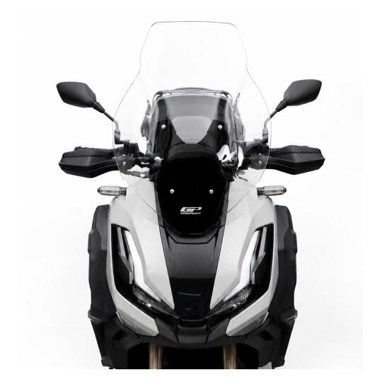 GP Kompozit Honda ADV 350 2023-2026 Uyumlu Baskılı Ön Cam Şeffaf (1)