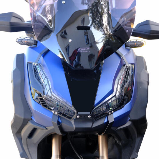 GP Kompozit Honda ADV 350 2023-2026 Uyumlu Far Koruma Siyah (1)
