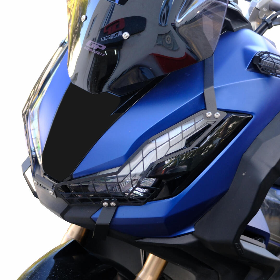 GP Kompozit Honda ADV 350 2023-2026 Uyumlu Far Koruma Siyah - 3