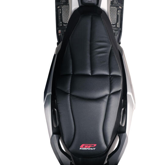GP Kompozit Honda ADV 350 2023-2026 Uyumlu Fileli Motosiklet Konfor Sele Kılıfı Siyah - 4