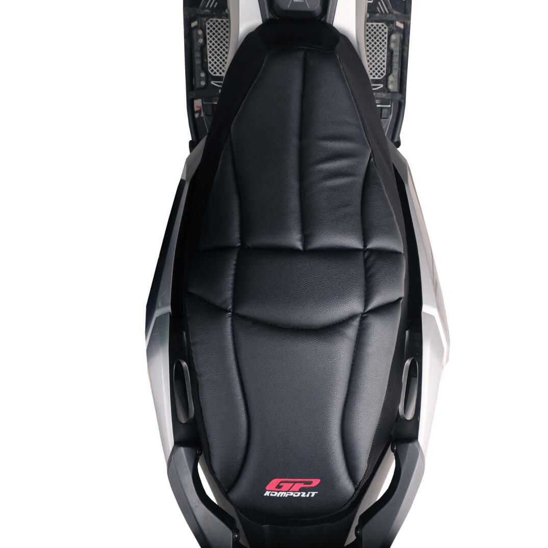 GP Kompozit Honda ADV 350 2023-2026 Uyumlu Fileli Motosiklet Konfor Sele Kılıfı Siyah - 4