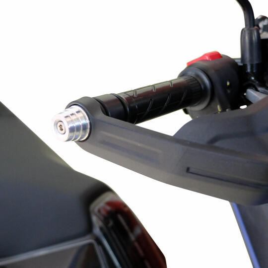 GP Kompozit Honda ADV 350 2023-2026 Uyumlu Gidon Topuzu Gri - 3