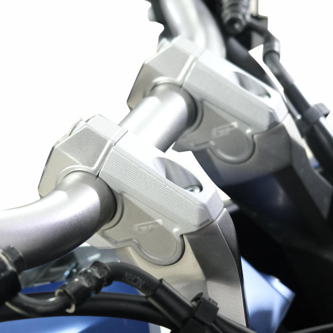 GP Kompozit Honda ADV 350 2023-2026 Uyumlu Gidon Yükseltme Gri - 3