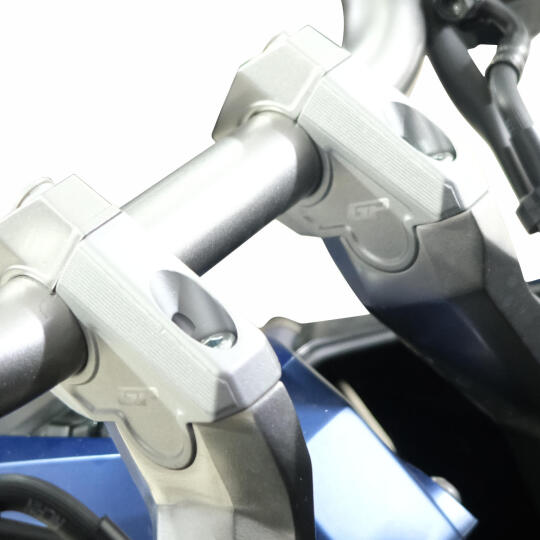 GP Kompozit Honda ADV 350 2023-2026 Uyumlu Gidon Yükseltme Gri - 4
